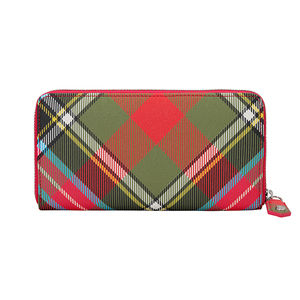 Vivienne Westwood Wallet Round Zipper Derby Pink